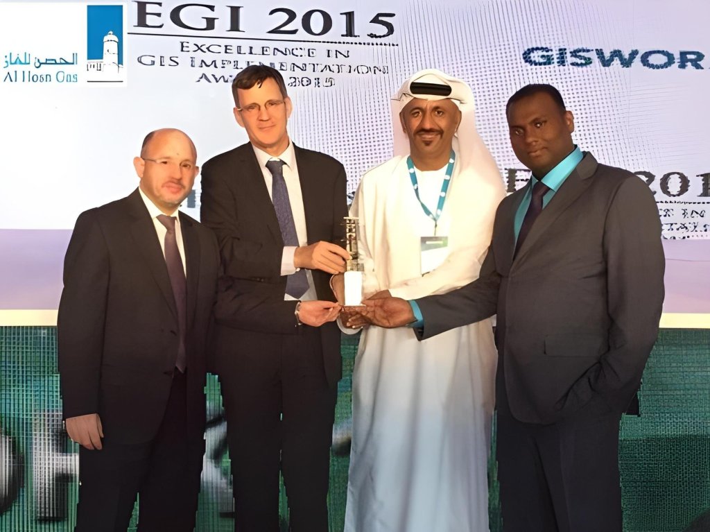 GIS Company in UAE, USA and Netherlands, Al Hosn Gas