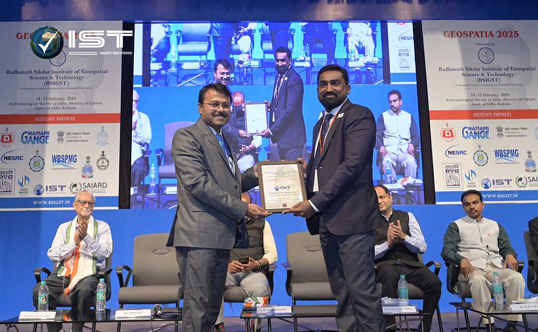 iSpatial Techno Solutions Wins Geospatial Excellence Award at GeoSpatia 2025