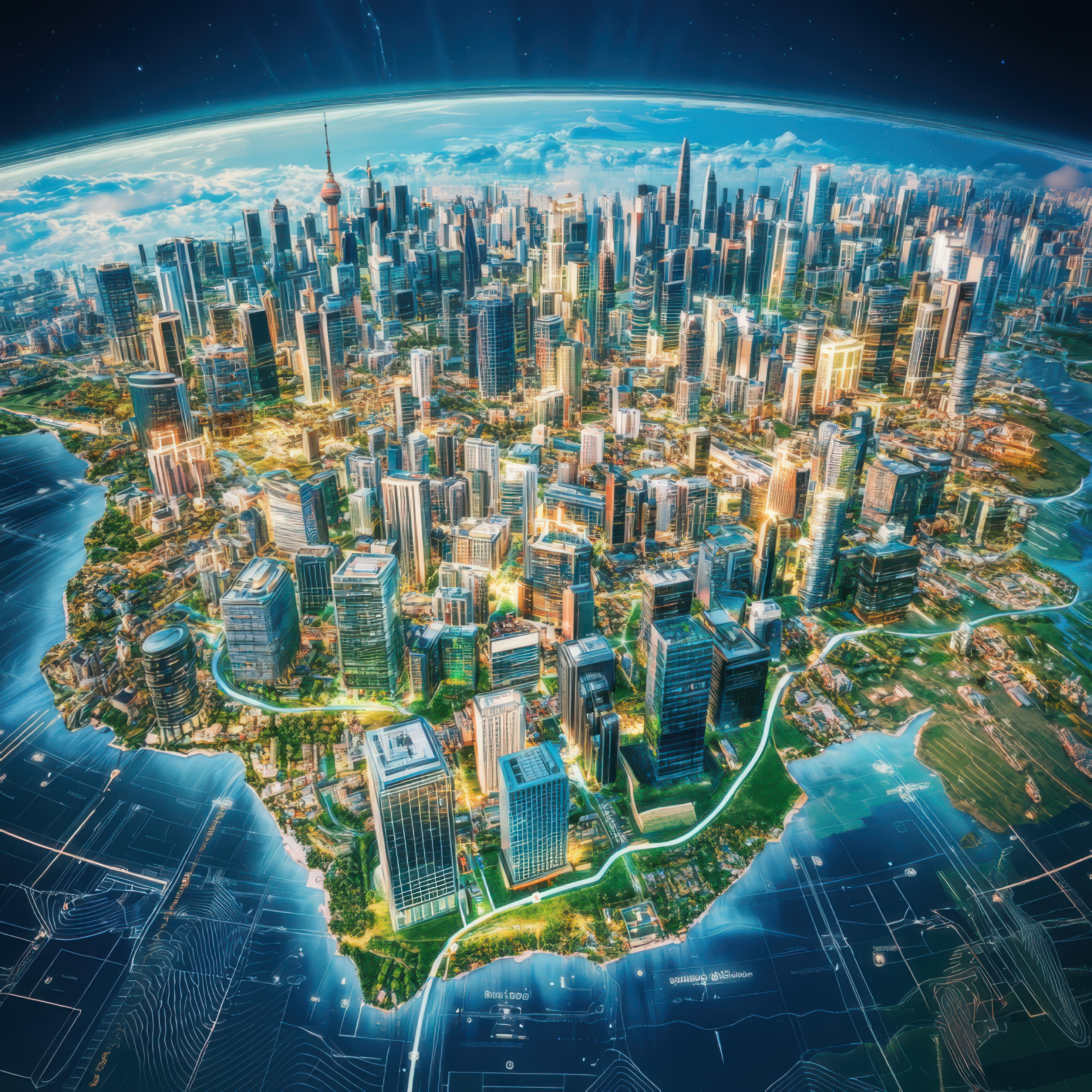 Building Enterprise GIS System for City Government, USA