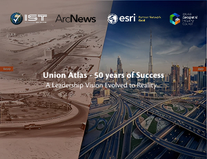 The Union Atlas featured in Esri Arc News as a global success story