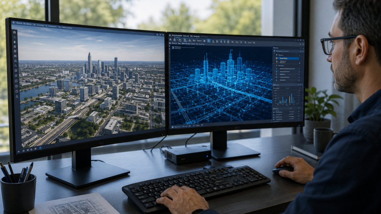 Digital Twin: Transforming Real-Time Systems Through Geospatial Intelligence, AI, and Connected Infrastructure